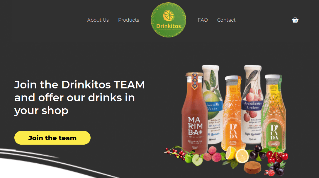 Drinkitos — Beverage · E-commerce